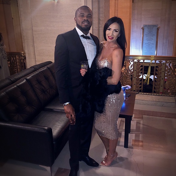 Gold sequin party dress by JLux Label size Small - Picture 3 of 3